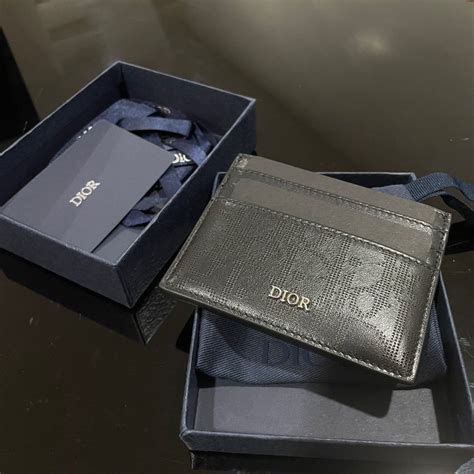 christian dior card holder men|dior oblique card holder.